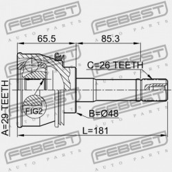 SUZUKI GRAND VITARA/ESCUDO SQ416/SQ420/SQ625 1998-2006 KÜLSŐ CSATLAKOZÓ 44101-77E10