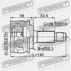 SUZUKI GRAND VITARA/ESCUDO KÜLSŐ CSUKLÓ JB416/JB420/JB627 2006-2014 44118-78K00