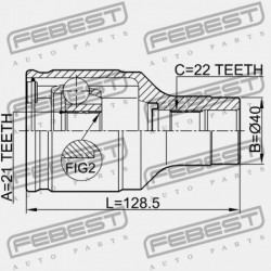 JOBB BELSŐ CSUKLÓ SUZUKI BALENO/ESTEEM SY413/SY415/SY416/SY418/SY419 1995-2001 44117-60G22