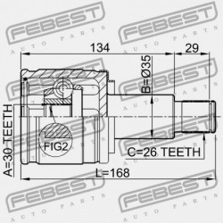 JOBB BELSŐ CSUKLÓ SUZUKI GRAND VITARA/ESCUDO SQ416/SQ420/SQ625 1998-2006 44114-67D01