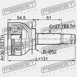 SUBARU LEGACY B13 KÜLSŐ CSUKLÓ 2003.01-2009.04 JP 28393-AG002
