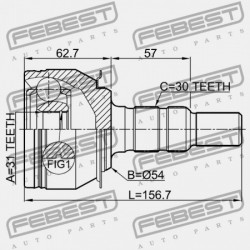 KÜLSŐ KÖZÖS CHEVROLET ORLANDO 2011- EU 13392390