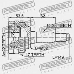 2004-2007 CHEVROLET OPTRA KÜLSŐ CSUKLÓS KANNA 96273760