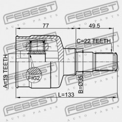 1998-2005 CHEVROLET MATIZ/SPARK (M100) BELSŐ CSATLAKOZÓ 96273572