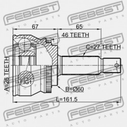 KÜLSŐ CSUKLÓS KIA CEED 06 (2006-) GEN 49500-1H310