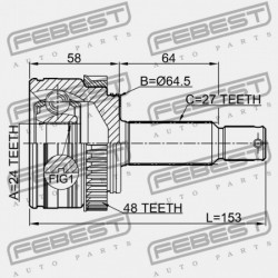 HYUNDAI IX35/TUCSON 10 (2009-2013) GEN KÜLSŐ CSATLAKOZÓ 49501-2S250
