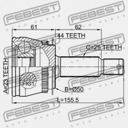 HYUNDAI ELANTRA/LANTRA 00 (2000-) CIS KÜLSŐ CSATLAKOZÓ 49500-2D012