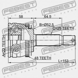 HYUNDAI ACCENT 06 (MEXIKÓ) KÜLSŐ CSATLAKOZÓ: 2006. SZEPTEMBER- (2006-) HMA 49500-1E151