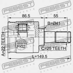 HYUNDAI ELANTRA 06: NOV.2006- (2006-) MES BELSŐ CSATLAKOZÓ 49501-2H010