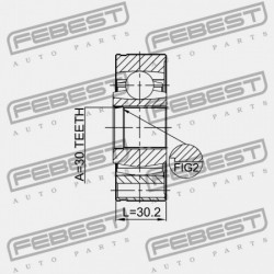 HYUNDAI IX35/TUCSON 10 (2009-2013) GENERÁCIÓS HAJTÁSCSUKLÓ CSUKLÓ 49300-3W000