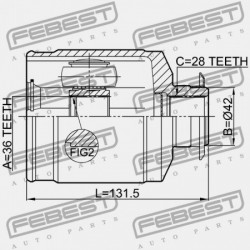 HYUNDAI SANTA FE 10 (2010-) GENERÁCIÓS BELSŐ CSUKLÓ 49501-2P000