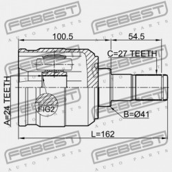 HYUNDAI IX35/TUCSON 10 (2009-2013) GENERÁCIÓS BELSŐ CSUKLÓ 49500-2S300