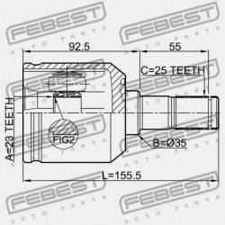 HYUNDAI TUCSON 04: -OCT.2006 (2004-) GEN BELSŐ CSATLAKOZÓ 49505-2EA40