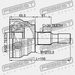 KÜLSŐ CSUKLÓ MERCEDES BENZ ML-OSZTÁLY 164 2004-2011 A1643300801