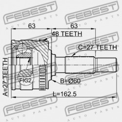 KÜLSŐ CSUKLÓ MERCEDES BENZ VITO 638 1996-2004 A0003301585