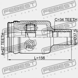 BAL OLDALI BELSŐ CSUKLÓ MERCEDES BENZ E-OSZTÁLY 211 4 MATIC 2002-2009 A2113301701