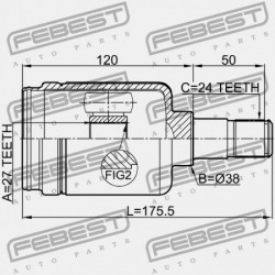 JOBB BELSŐ CSUKLÓ MERCEDES BENZ E-OSZTÁLY 211 4 MATIC 2002-2009 A2113301801