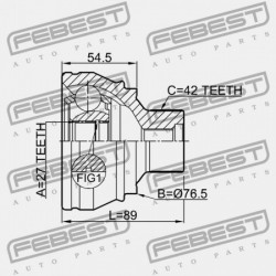 KÜLSŐ CSUKLÓ AUDI A5/S5 COU.SPORT. 2008- CA 8K0498099D