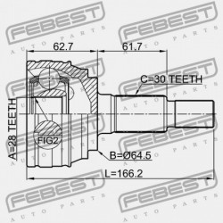 AUDI Q7 2007-2015 CA KÜLSŐ CSUKLÓ 7P0498099A