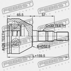 KIVONT KÜLSŐ CSUKLÓ 1603270