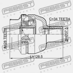 JOBB OLDALI BELSŐ CSUKLÓ OPEL ASTRA H 2004-2010 1603300