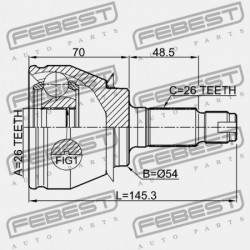 KÜLSŐ CSUKLÓ MINI KABRIÓ R57 LCI 2009-2013 ECE 31607609211