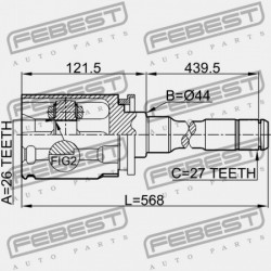BELSŐ CSUKLÓ ELŐTT BMW X5 E70 2006-2013 ECE 31607545126
