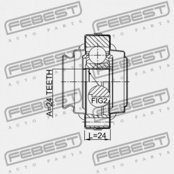 HÁTSÓ BELSŐ CSUKLÓ BMW 3 E90 2004-2008 ECE 33217547070