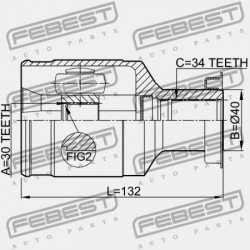 CHRYSLER 300C 2004-2010 BELSŐ CSUKLÓ 04578601AA