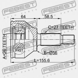 KÜLSŐ CSUKLÓ FORD FOCUS CAK 1998-2005 EU 4106372