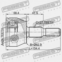 KÜLSŐ CSATLAKOZÓ FORD FOCUS CB8 2011- EU 1692088