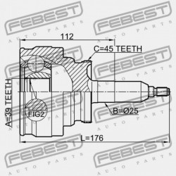 KÜLSŐ CSUKLÓ FORD F SOROZAT F150 2004-2014 LEHET AL3Z-3A428-B