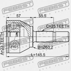 KÜLSŐ CSUKLÓ FORD FOCUS CAK 1998-2005 EU 3667428