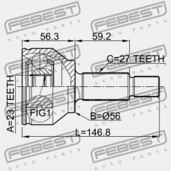 KÜLSŐ CSUKLÓ FORD MONDEO GE 2000-2007 EU 1329495
