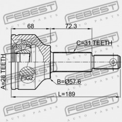 KÜLSŐ CSUKLÓ FORD EXPLORER KÁD 2011-2013 LEHET 1787345