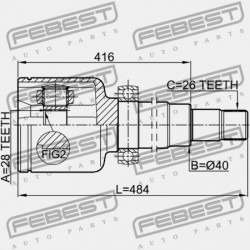 JOBB BELSŐ CSUKLÓ FORD MONDEO CA2 2007-2014 EU 1459764
