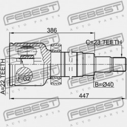 JOBB BELSŐ CSUKLÓ FORD FOCUS CB4 2008-2011 EU 1722079