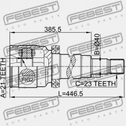 JOBB BELSŐ CSUKLÓ FORD FOCUS CAK 1998-2005 EU 1349157
