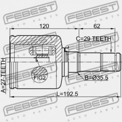 BAL BELSŐ CSUKLÓ FORD EXPLORER KÁD 2011-2013 LEHET 1749219