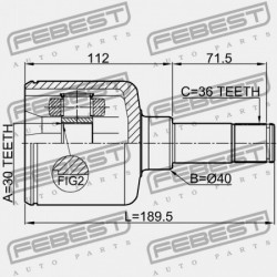 BAL BELSŐ CSUKLÓ FORD TRANSIT TT9 2006-2013 EU 1522575