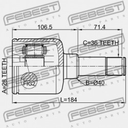 BAL BELSŐ CSUKLÓ FORD TRANSIT TT9 2006-2013 EU 1522574