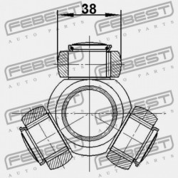 TRIPOID FORD MONDEO CA2 2007-2014 EU 1046894