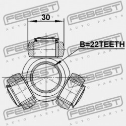 TRIPOID FORD FOCUS CB4 2008-2011 EU 4380673