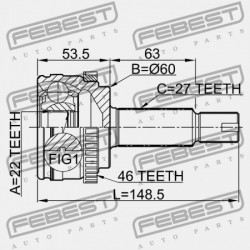 KÜLSŐ CSUKLÓ HYUNDAI I30/I30CW 07 (2007-) EUR 49500-1M010