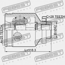JOBB BELSŐ CSUKLÓ KIA OPTIMA/MAGENTIS 09 (2009-) GEN 49597-2G500