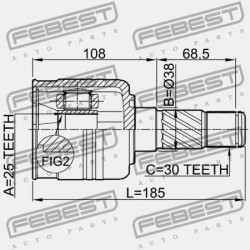 BAL OLDALI BELSŐ ÍZÜLET VISSZAHÚZVA 49592-3E000