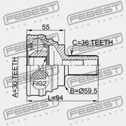 AUDI A3/S3/SPORTB./LIM./QU 2004-2013 RDW KÜLSŐ CSUKLÓ 1K0498099
