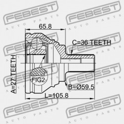 AUDI A3/S3/SPORTB./LIM./QU 2004-2013 RDW KÜLSŐ CSUKLÓ 1K0498099B