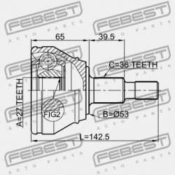 AUDI A3/S3/SPORTB./LIM./QU KÜLSŐ CSUKLÓ 1997-2003 RDW 1J0498099EX