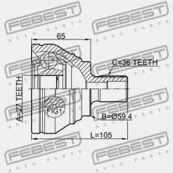 AUDI A3/S3/SPORTB./LIM./QU 2004-2013 RDW KÜLSŐ CSUKLÓ 3C0498099